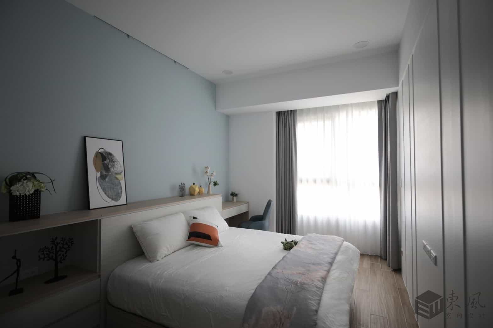 morelife_soft_decoration-464-1 | More窗簾設計|苗栗HunterDouglas窗飾|台中窗簾|頭份窗簾|新竹窗簾 棉麻布窗簾規劃
主臥室窗簾規劃
北歐風窗簾規劃