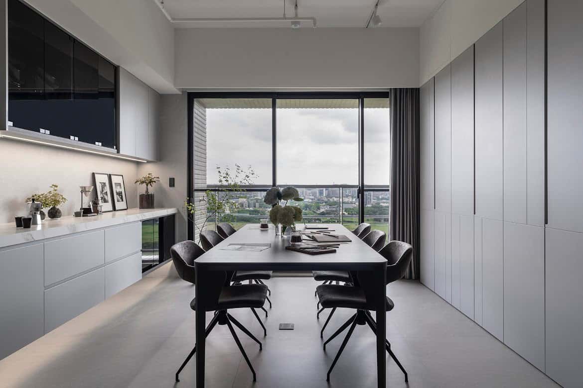 窗簾規劃 窗簾設計 客廳窗簾 蛇形簾