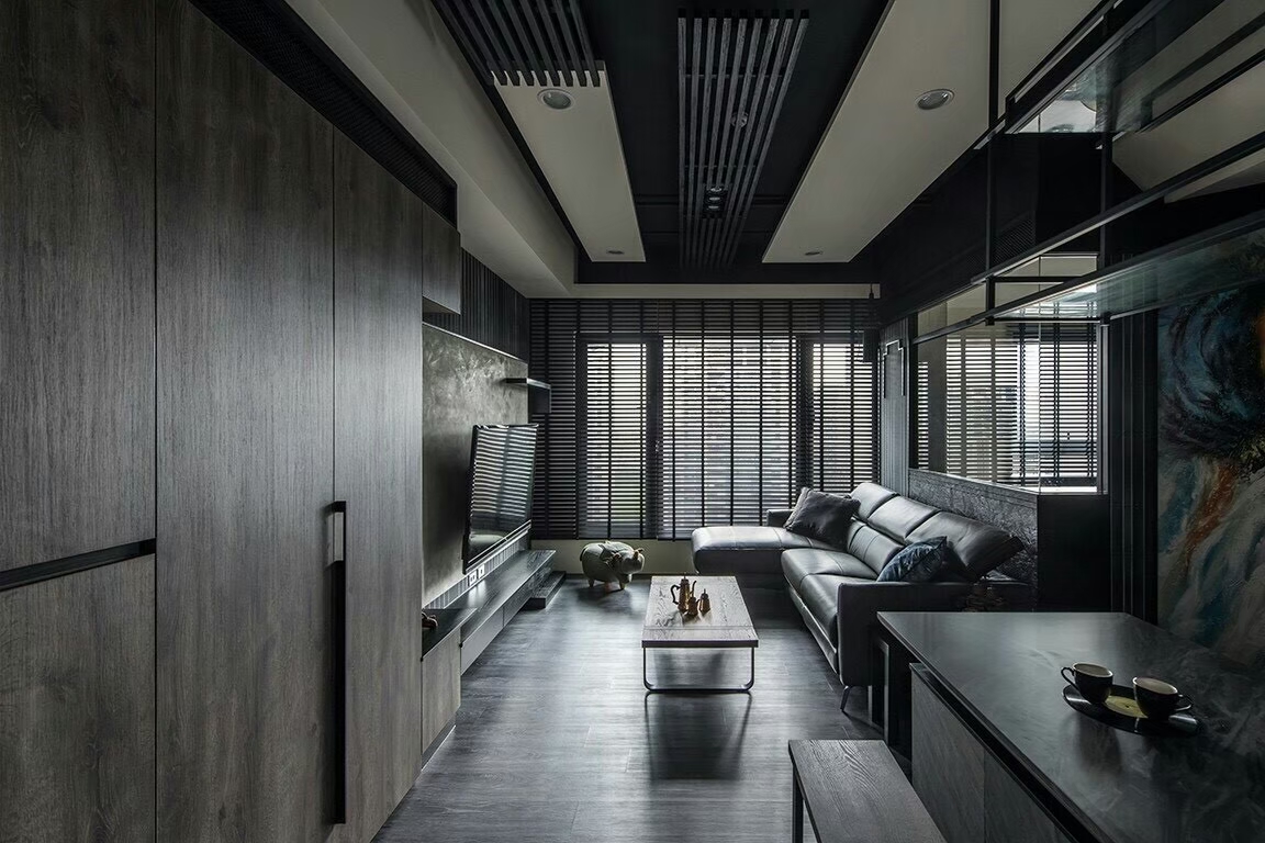 落地窗木百葉簾/進口木百葉簾/木百葉簾窗簾/客廳規劃/落地窗窗簾/couliess窗簾