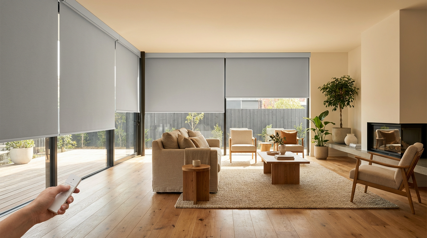 電動捲簾完整攻略｜接電式與電池式怎麼選？新屋舊屋都適用的智慧窗簾方案