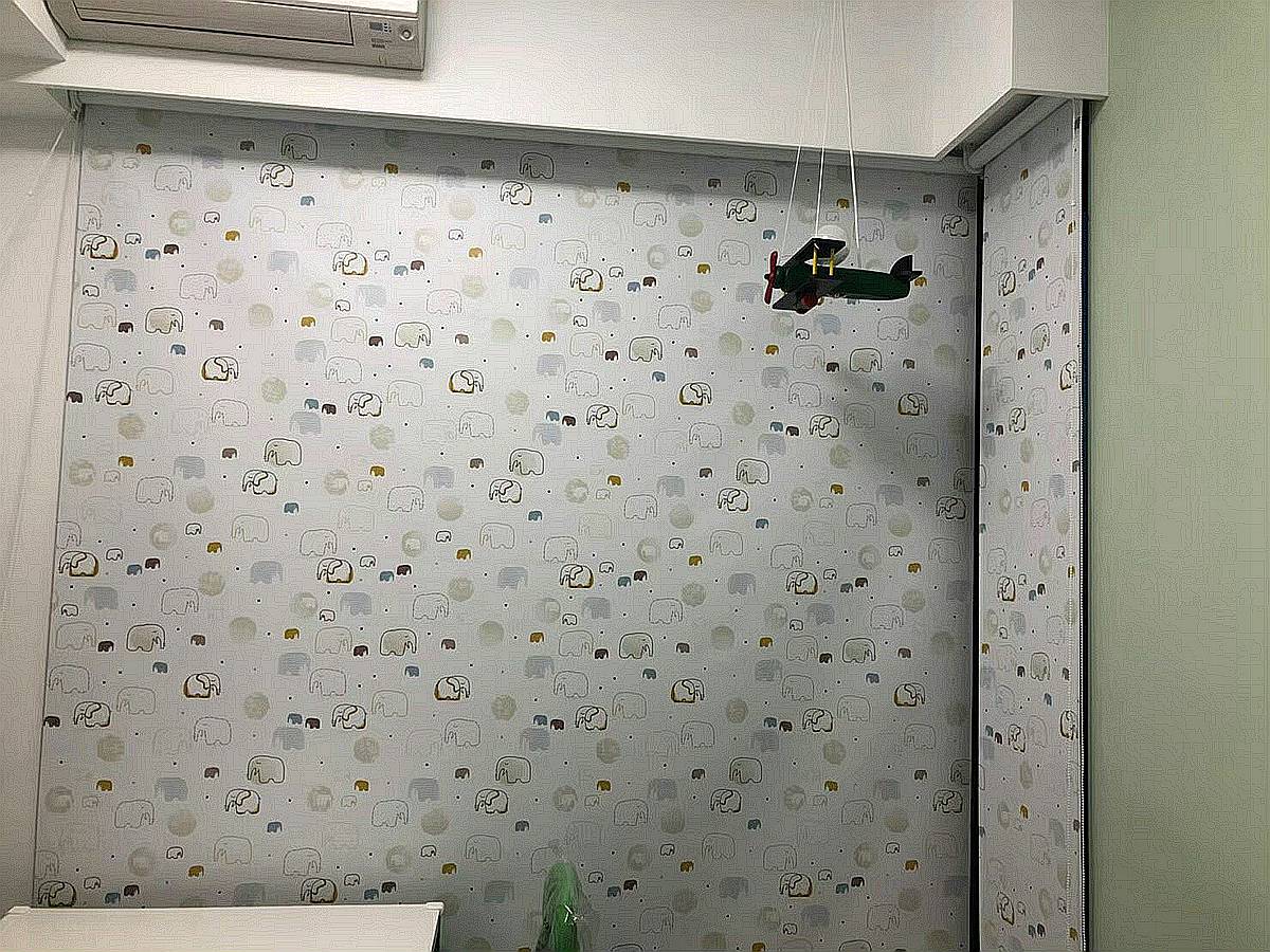 兒童捲簾-印刷捲簾-台中印刷捲簾