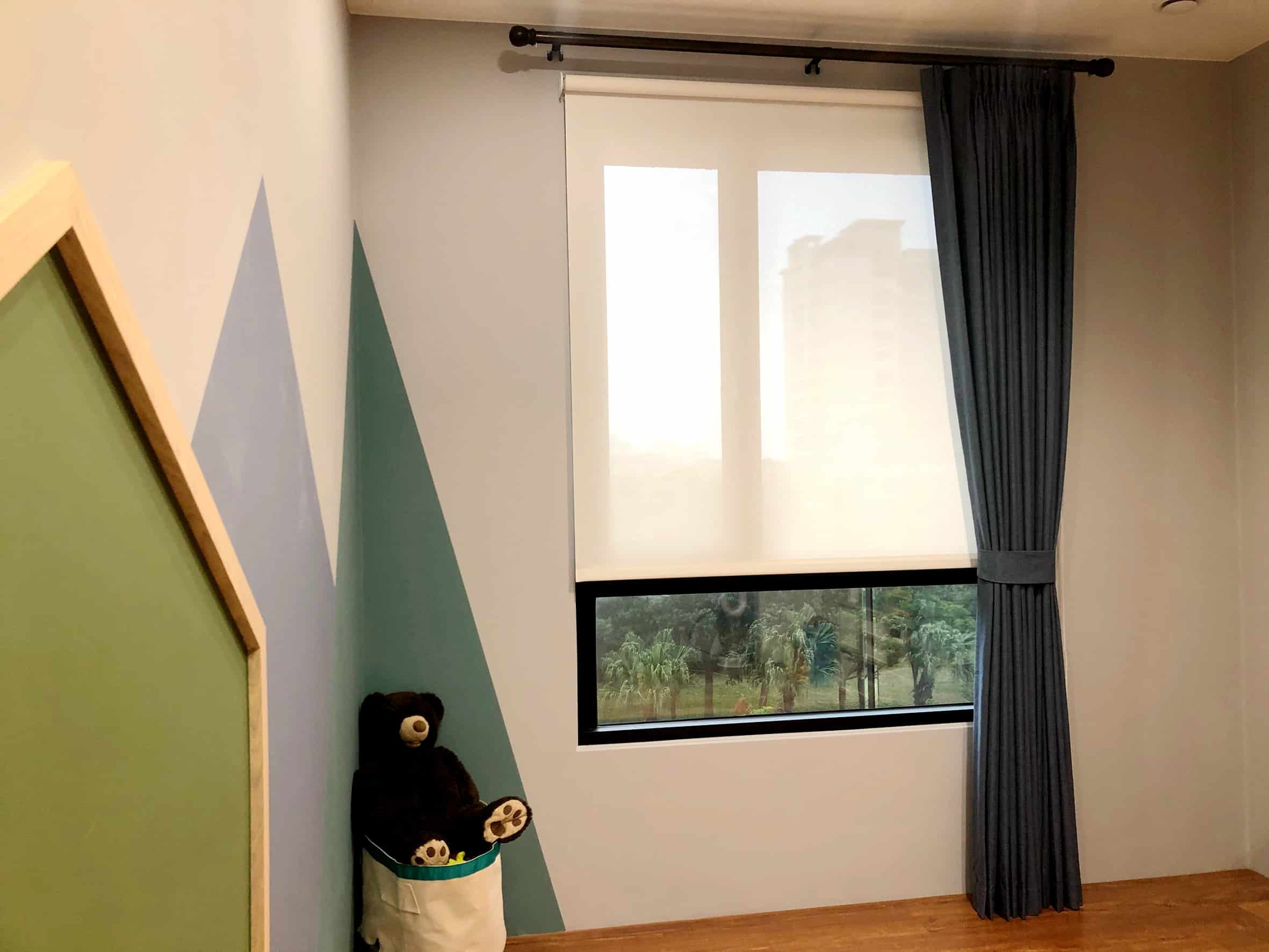 台中窗簾布-台中陽光捲簾