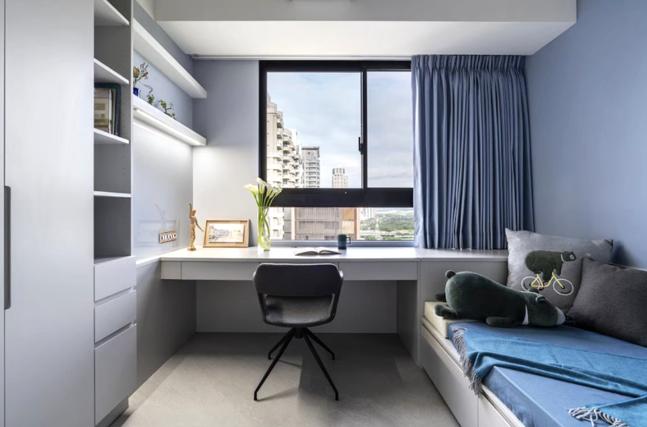 | More窗簾設計|苗栗HunterDouglas窗飾|台中窗簾|頭份窗簾|新竹窗簾 兒童房、布簾